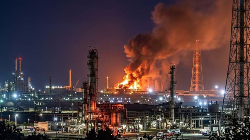 "Flamazo" en refinería de Pemex en Salina Cruz deja tres trabajadores con quemaduras