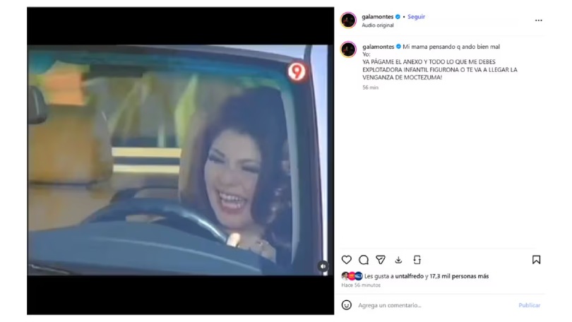 Gala Montes siempre ha mostrado un odio hacia su madre