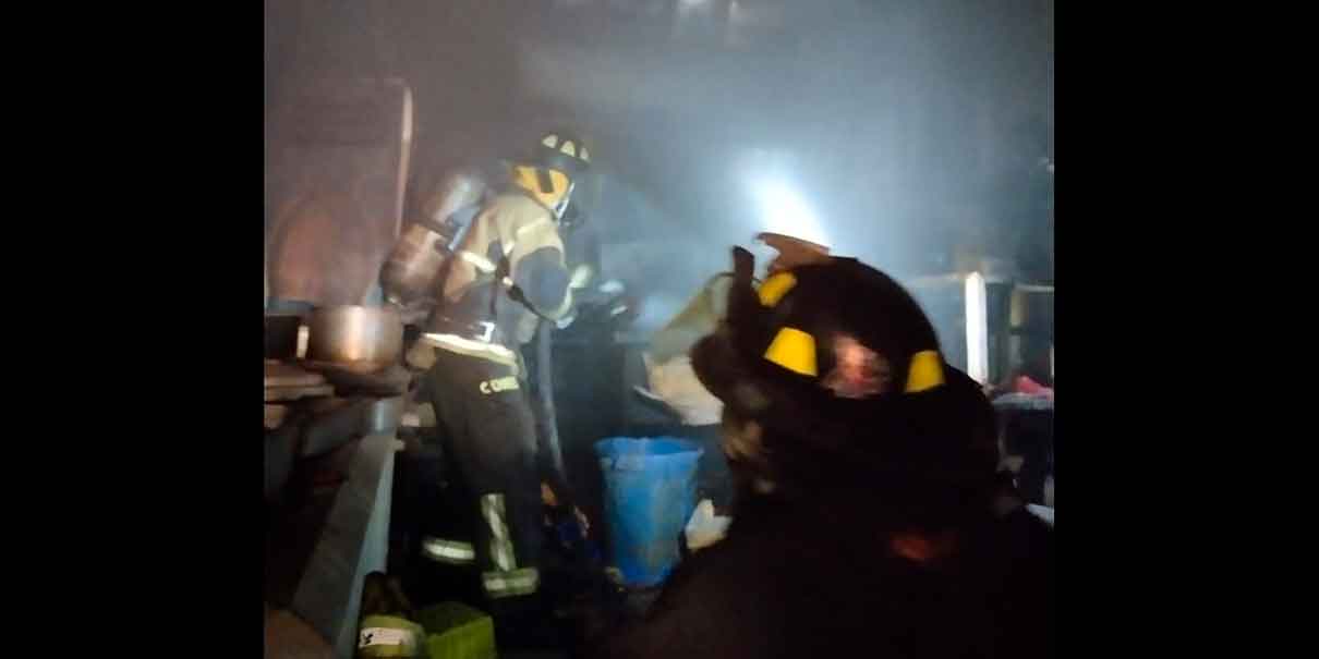 Explosión en restaurante