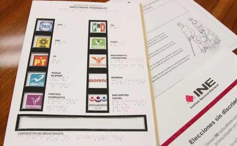 INE moderniza el voto incluyente: propone una boleta braille con tecnología y audio