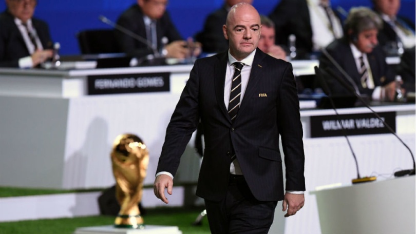 El presidente de la FIFA ha estado en el escrutiño público tras su polémico plan de vender el Mundial 