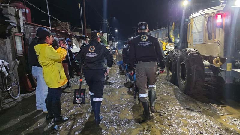 Inundaciones en Ciudad Serdán tras tormenta dejan pérdidas y daños en hogares
