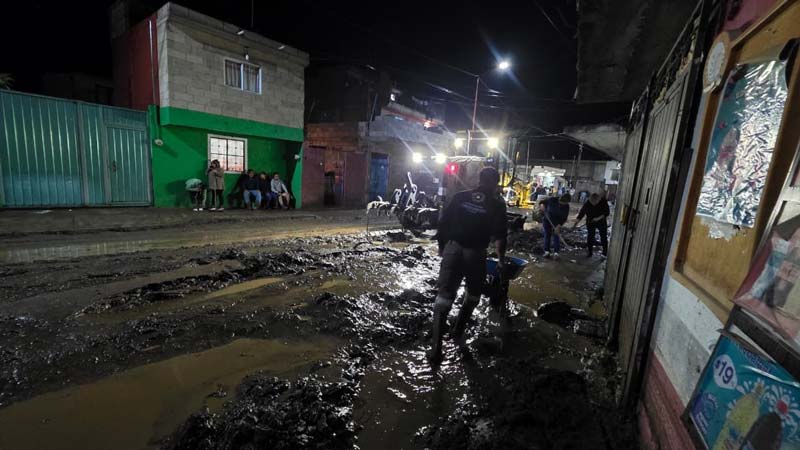 Inundaciones en Ciudad Serdán tras tormenta dejan pérdidas y daños en hogares
