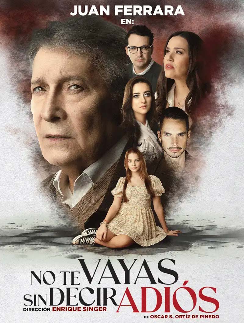 Juan Ferrara cierra 60 años de carrera con “No te vayas sin decir adiós” en Puebla
