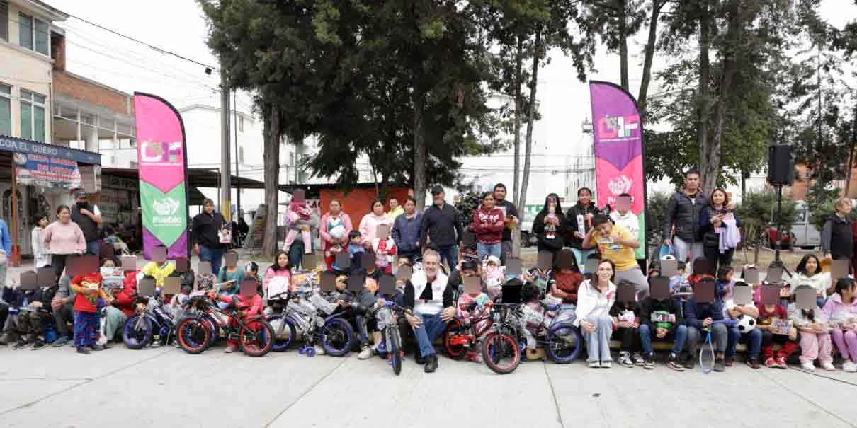 Entrega de juguetes
