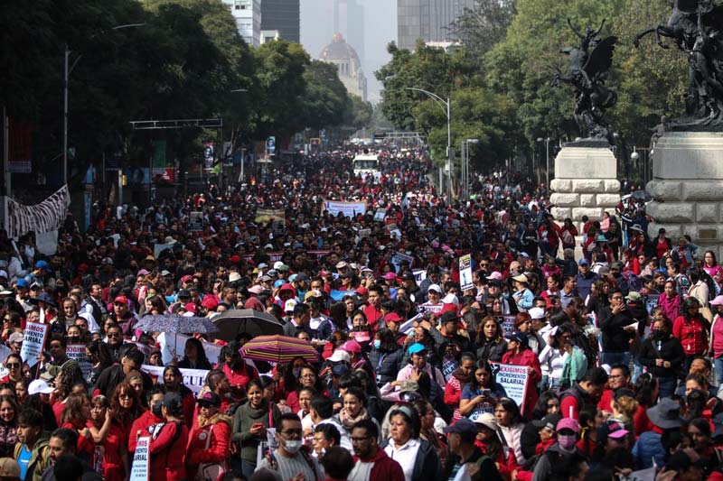 La CNTE descarta propuesta federal y amenaza con protesta masiva en el Mundial