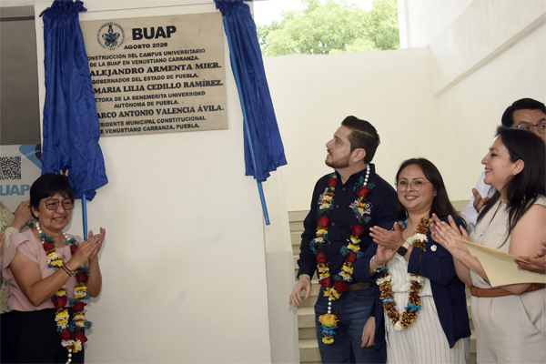 Inauguración de un nuevo edificio en la sede Venustiano Carranza del Complejo Regional Norte