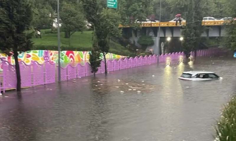 Lluvia colapsa sur de la CDMX; inunda Hospital Psiquiátrico de San Fernando