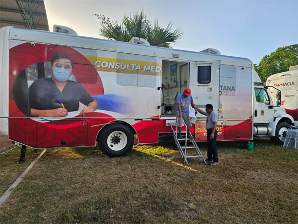 Unidades móviles de salud.