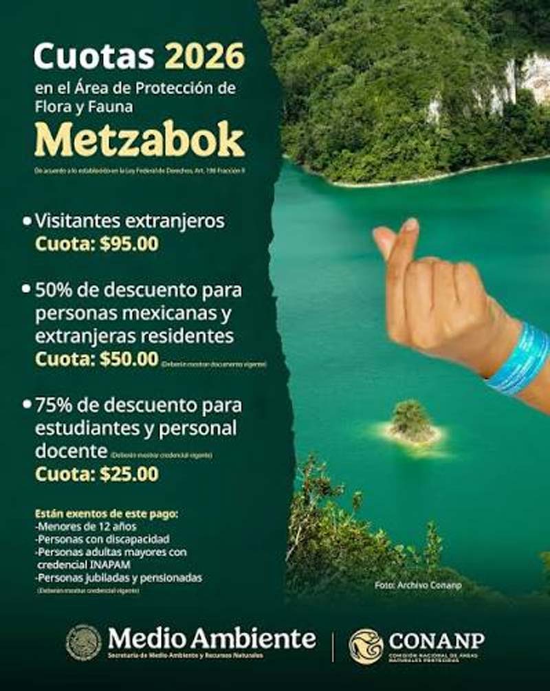 Metzabok, Chiapas: el paraíso de lagos ocultos entre montañas y selva que pocos viajeros conocen