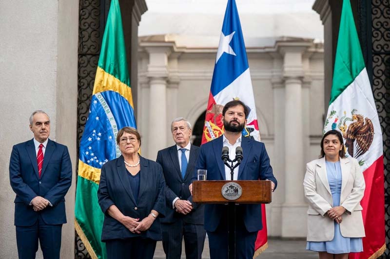 Michelle Bachelet va por la ONU con respaldo de Chile, México y Brasil
