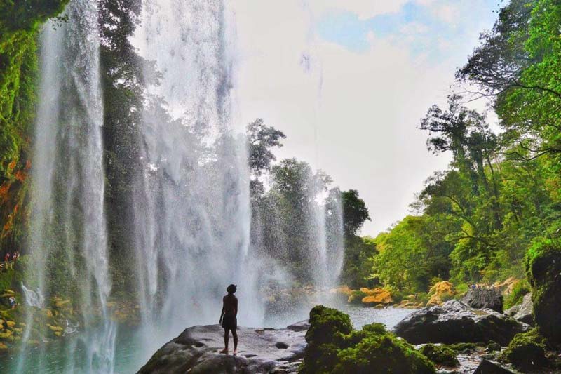 No creerás este paraíso en Chiapas: así luce la Cascada Misol-Há