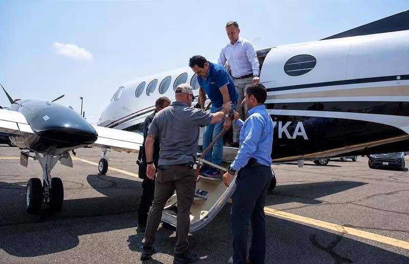 "No fue nuestro avión, ni nuestra operación": Ken Salazar responde a la FGR por la captura de "El Mayo" Zambada