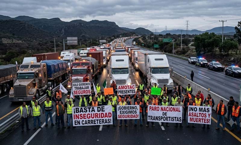 Cancelan bloqueos de HOY miércoles: transportistas logran acuerdos, pero no ceden demandas