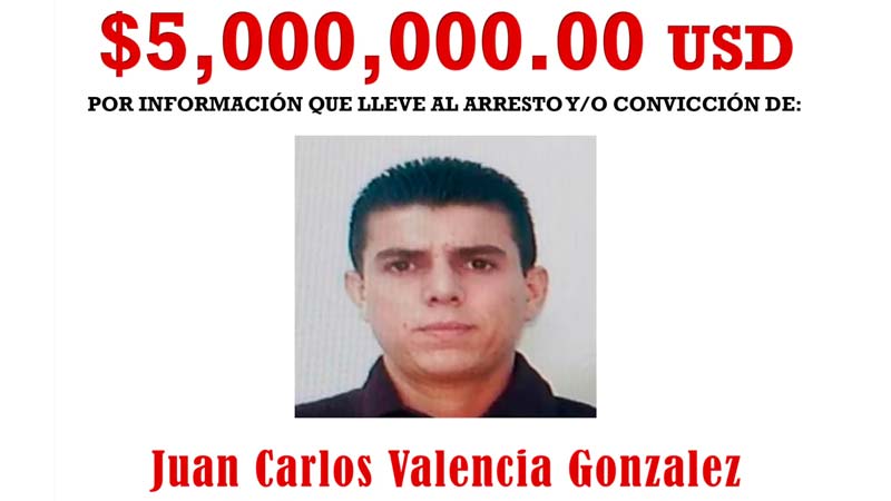 Juan Carlos Valencia, “El Pelón”.