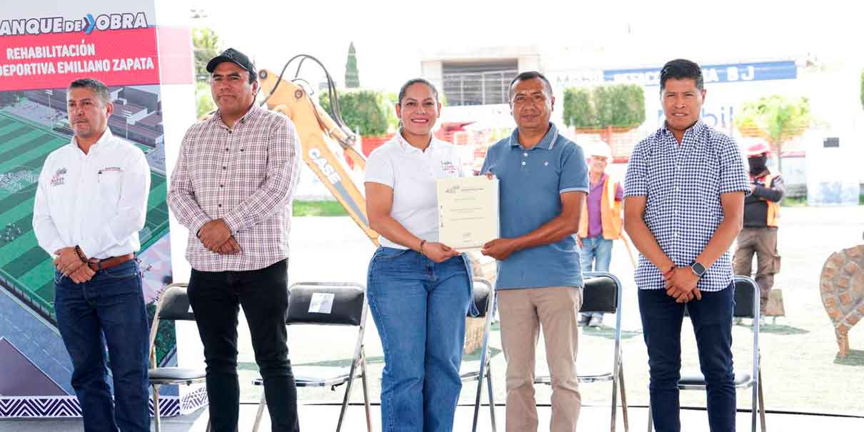Obras en San Andrés Cholula