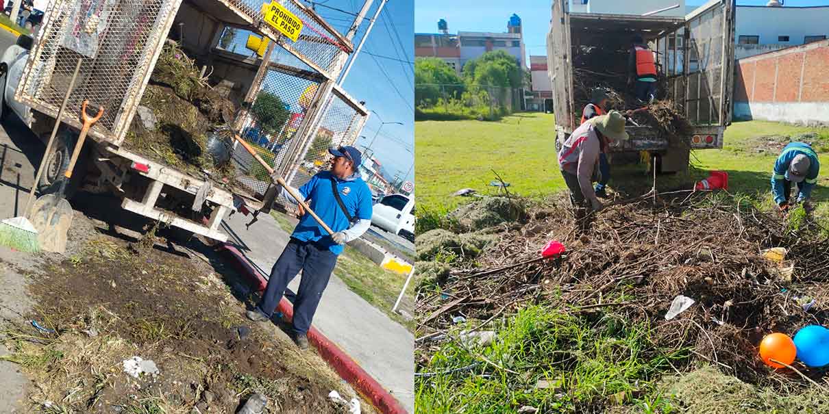 Espacios públicos en San Pedro Cholula
