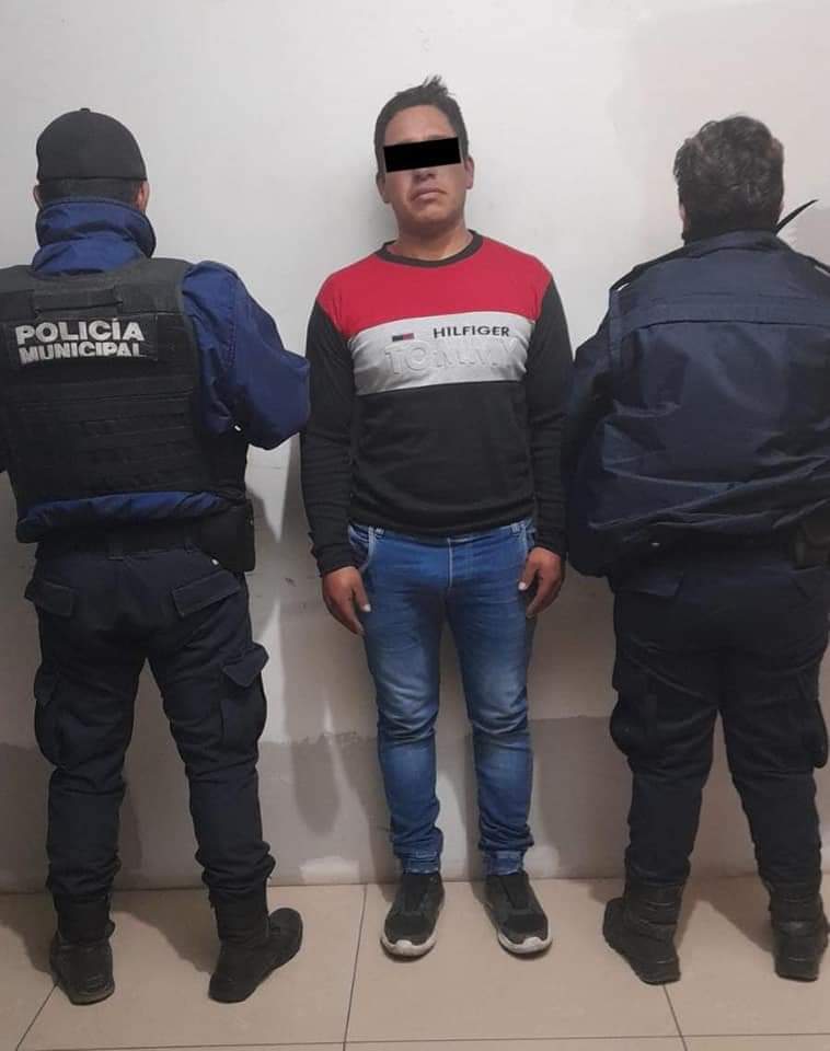 Detenido en Tlalancaleca