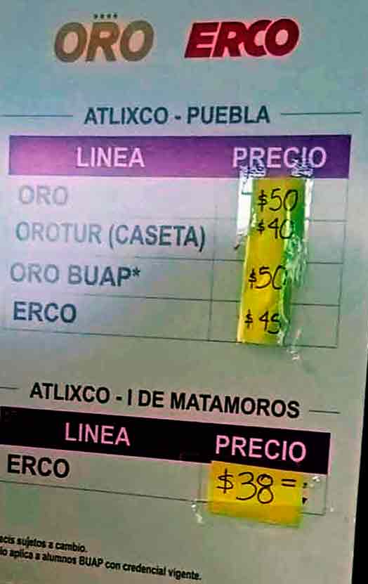 precios