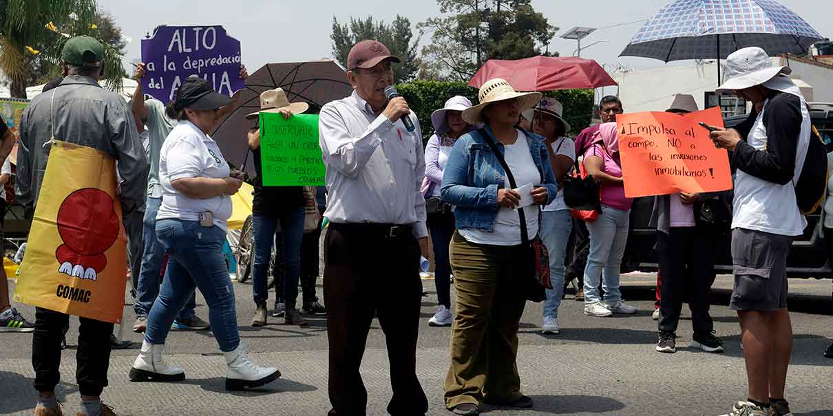 Protestas en Atlixco