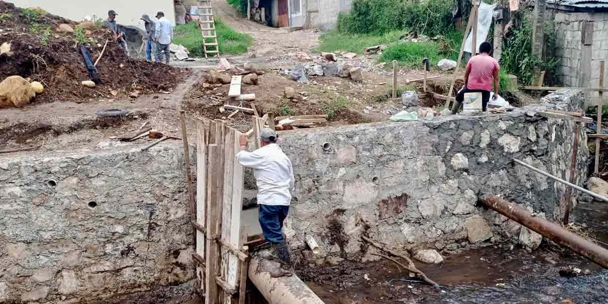 Obras en Huauchinango