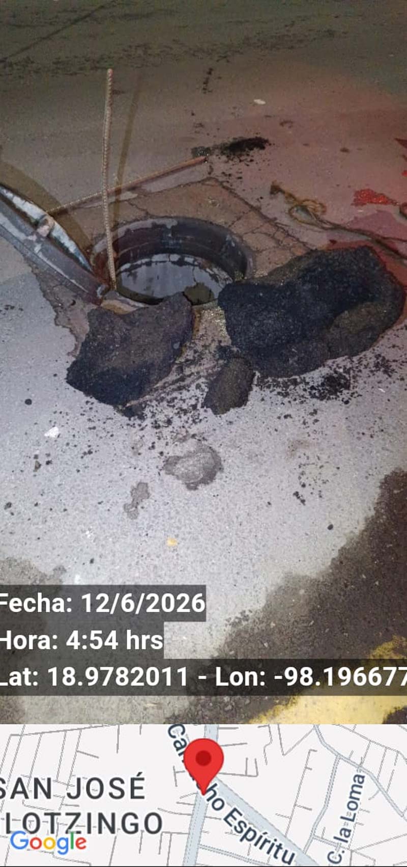 Realiza Agua de Puebla videoinspecci贸n y trabajos de desazolve tras afectaci贸n en la avenida Jos茅 Mar铆a La Fragua