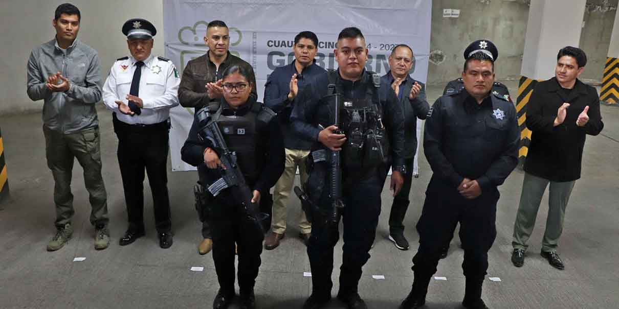 policías de Cuautlancingo