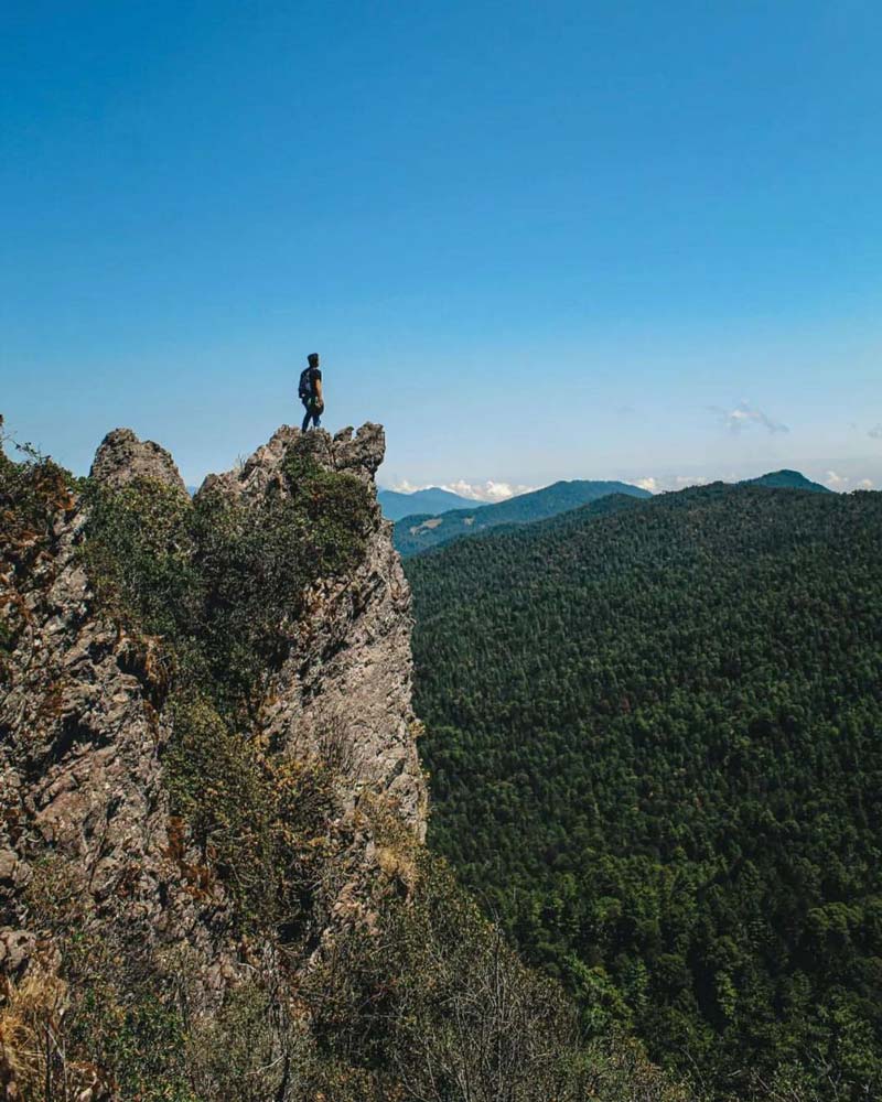 Cabañas ecológicas en la región de la Sierra Juárez