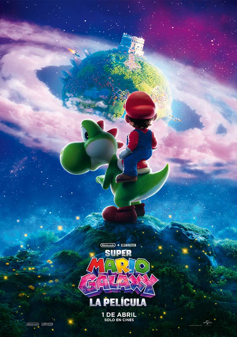 No te pierdas Super Mario Galaxy: La Película en la pantalla grande