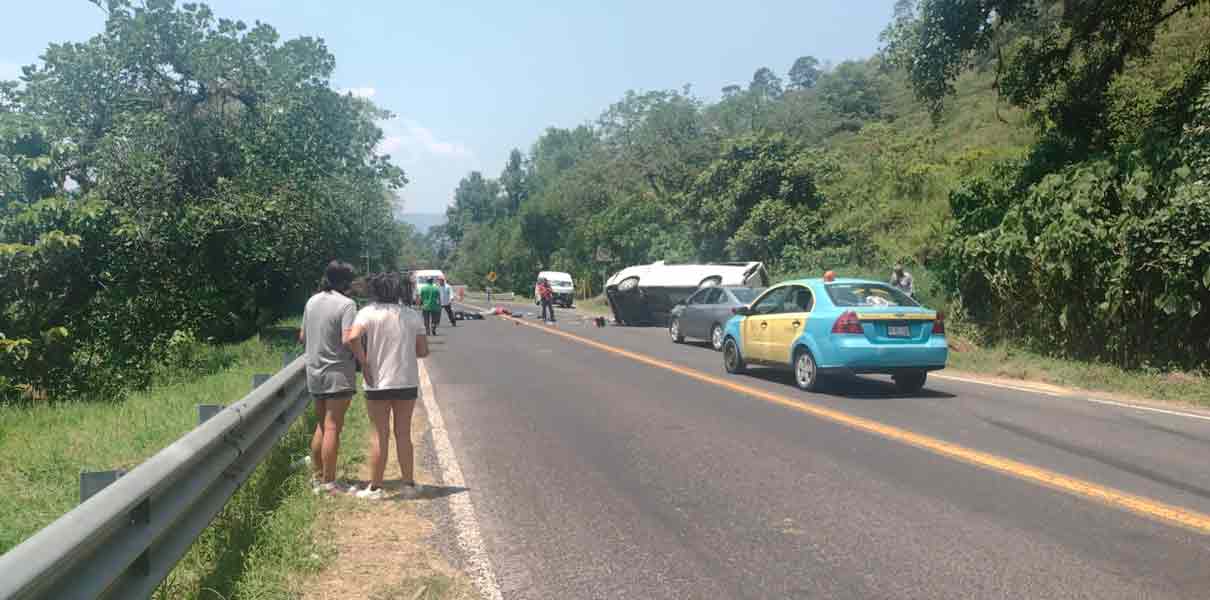 Trágico accidente vial