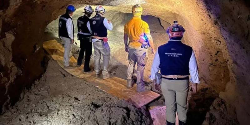 Sinaloa: logran rescatar a primer minero y buscan a tres más