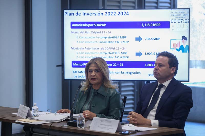 Soapap mantiene deuda con Banobras y Finanzas por 2 mil 37 mdp