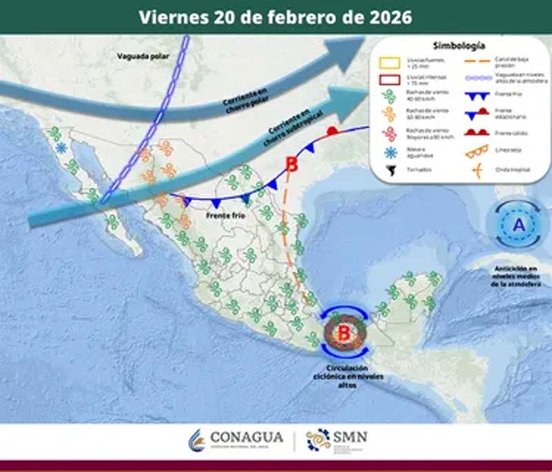 Temperaturas récord en México: estados afectados por la primera onda de calor de 2026