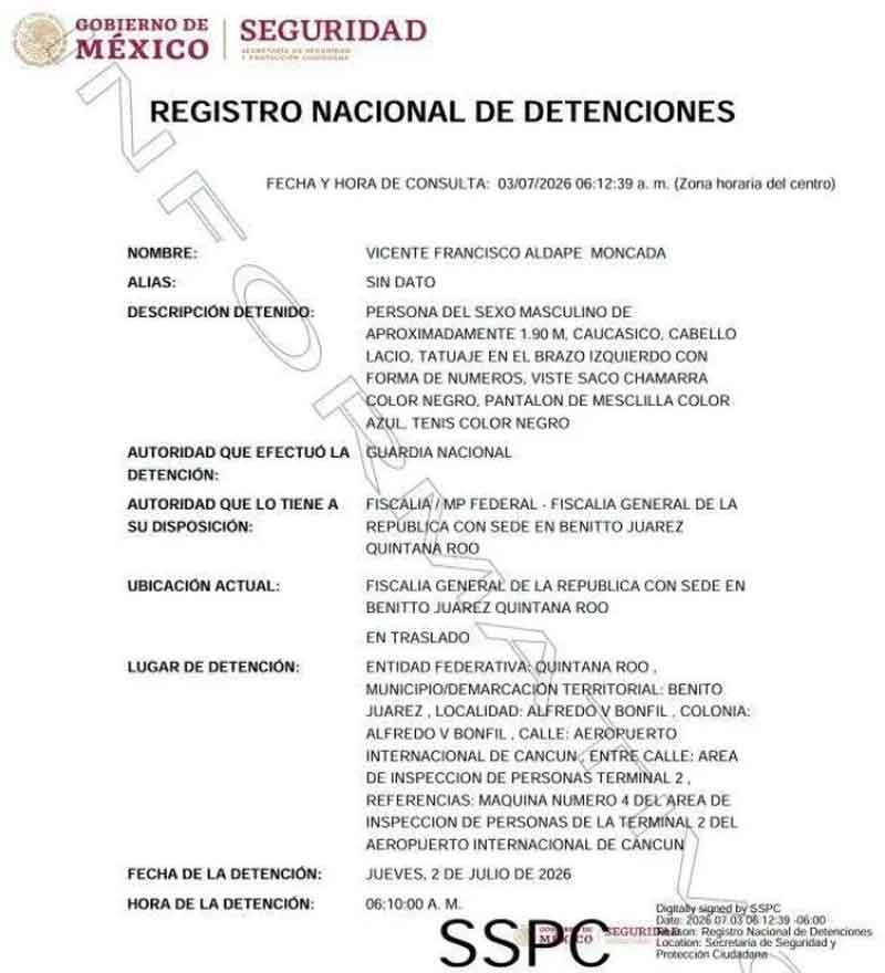 Tesorero de Tulum presenta renuncia tras detención en el Aeropuerto Internacional de Cancún