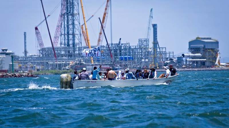 Toman planta de amoniaco en Sinaloa; comunidades indígenas frenan megaproyecto