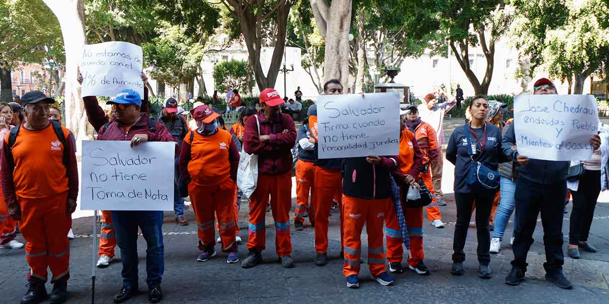 Limpia protesta