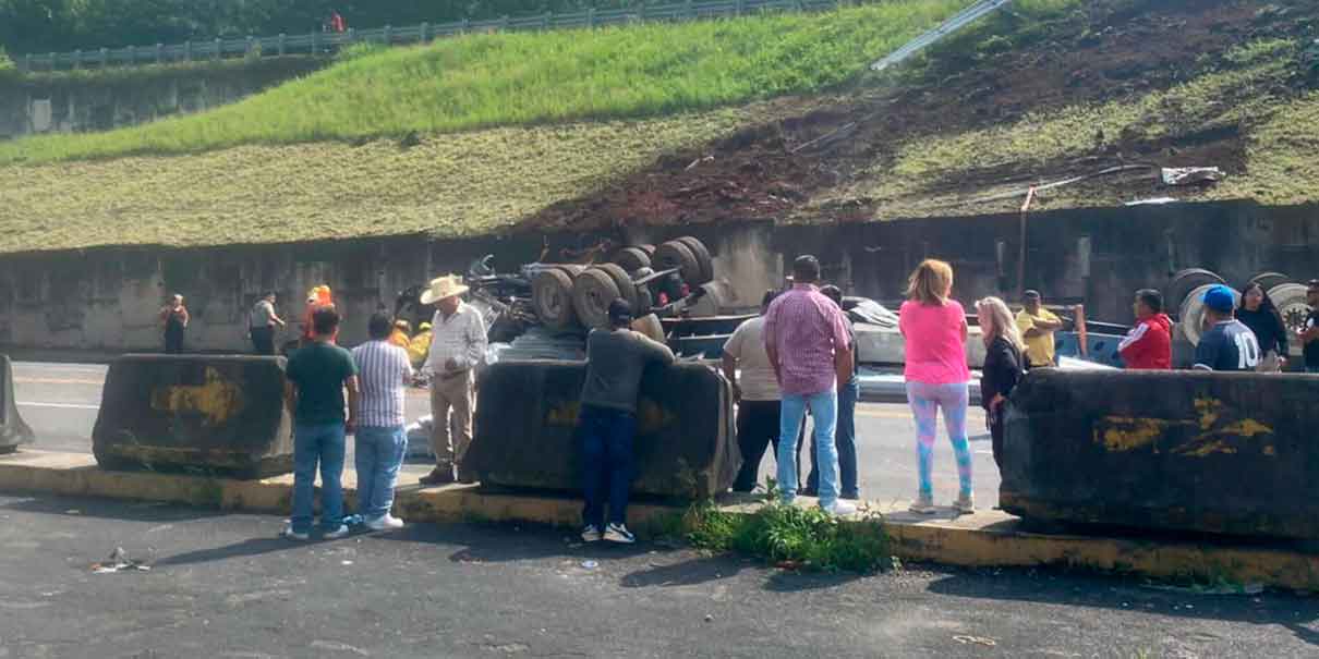 Volcadura de tráiler
