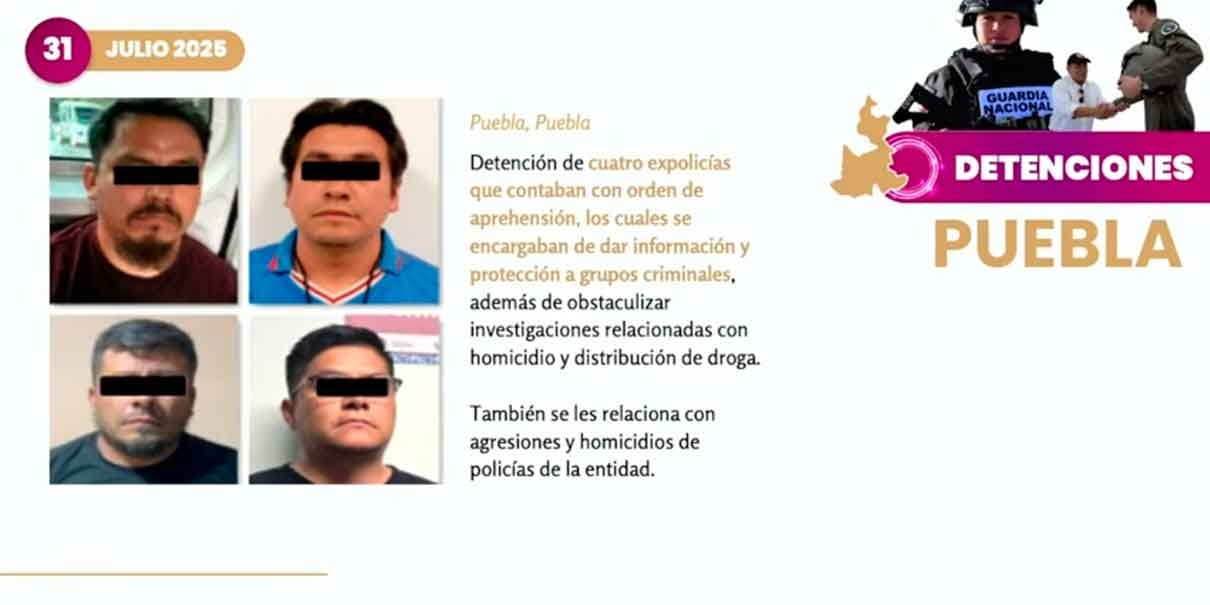 Detenidos mandos