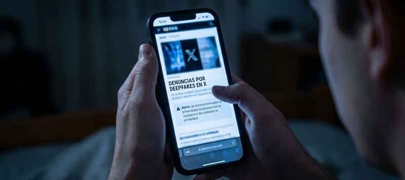 X endurece reglas de Grok tras denuncias por im谩genes sexuales falsas