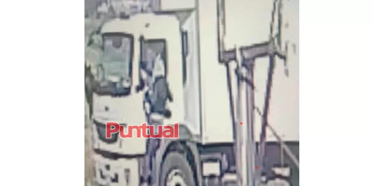 CAPTAN a delincuentes atracando camión de carga en la México-Puebla
