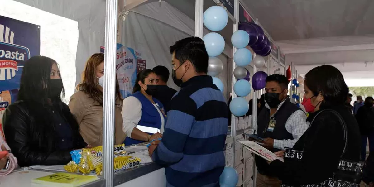 Ferias de Empleo en Puebla han colocado a más de 3 mil 500 personas en 2023