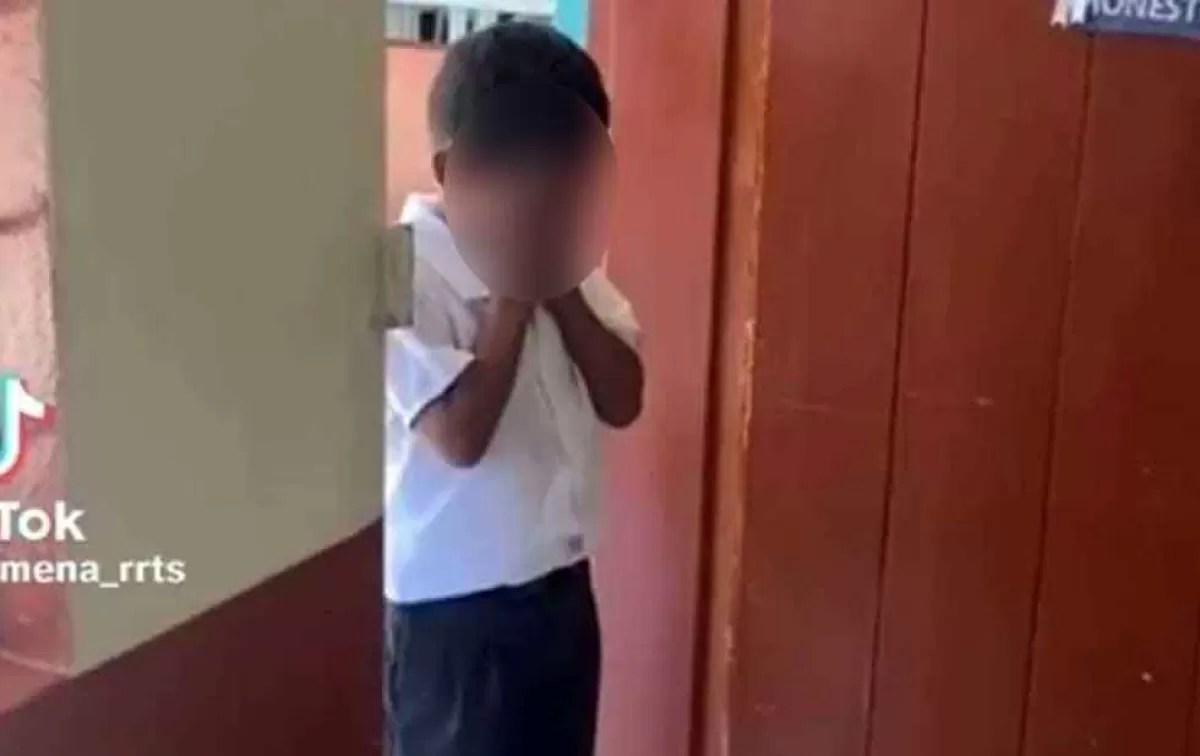 Maestra arma fiesta sorpresa a alumno; el menor rompe en llanto