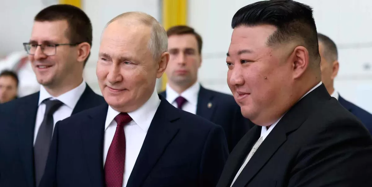 Se reúne Vladimir Putin con Kim Jong-un en el lejano oriente ruso