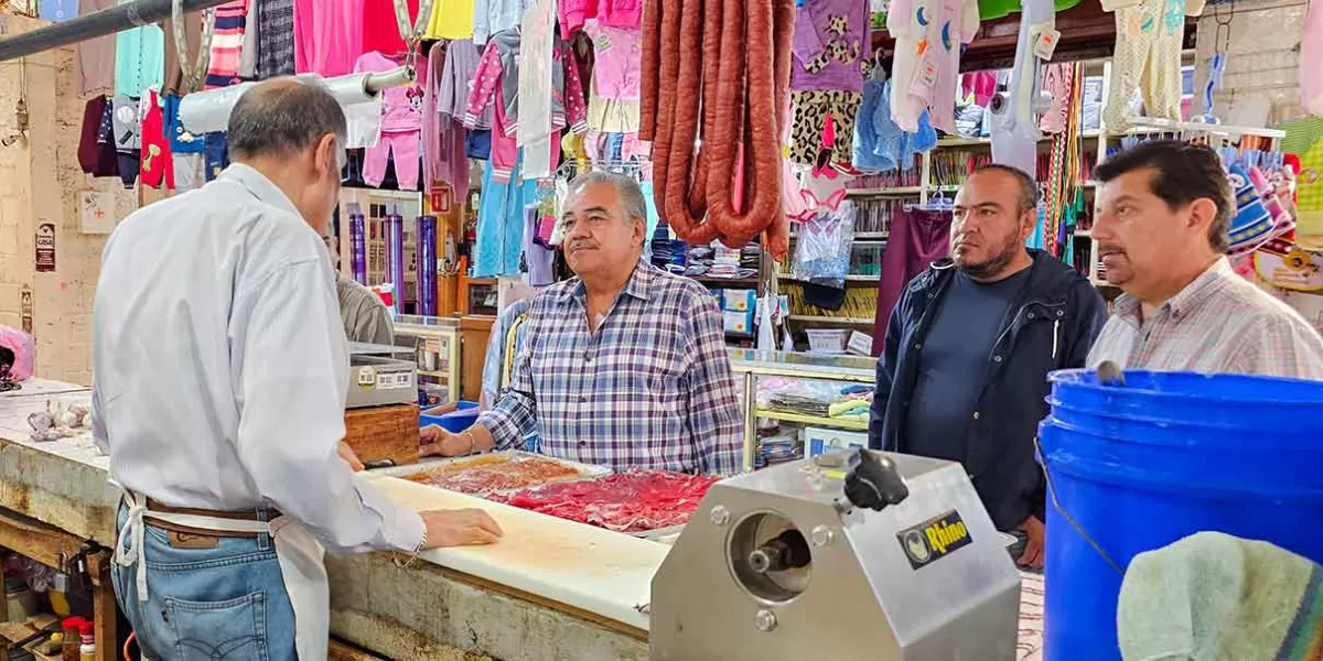 Se mantiene firme construcción del mercado municipal de Huauchinango: López Angulo