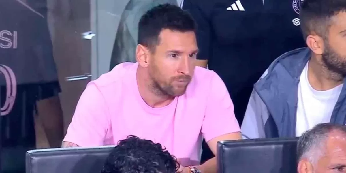 Messi fuera del Inter Miami por esta lesión