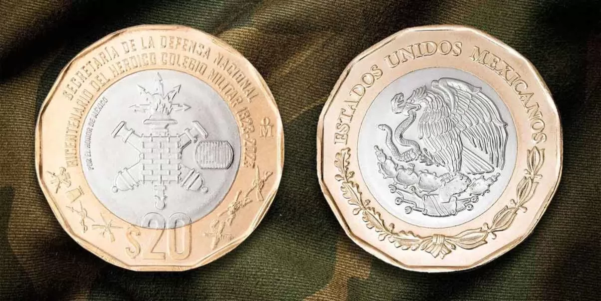 Nueva moneda conmemorativa de 20 pesos se vende en más de 4 mil pesos en internet