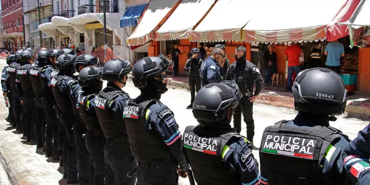 En Puebla existe contención; la gente confía más en la Policía Municipal, asegura Rivera Pérez
