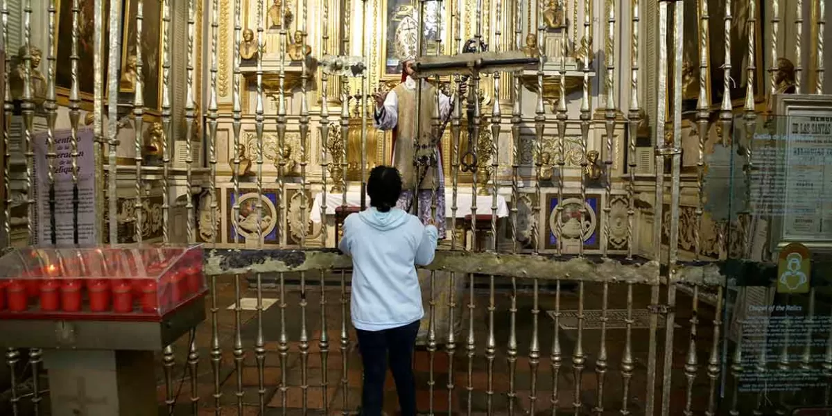 Reliquias de los santos se expondrán en la Catedral de Puebla este miércoles