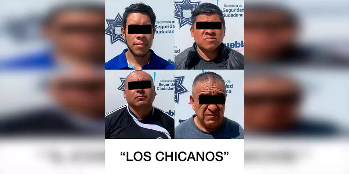 Atrapan a cuatro sujetos de la banda “Los Chicanos”; llevaban droga y un inhibidor de señal GPS
