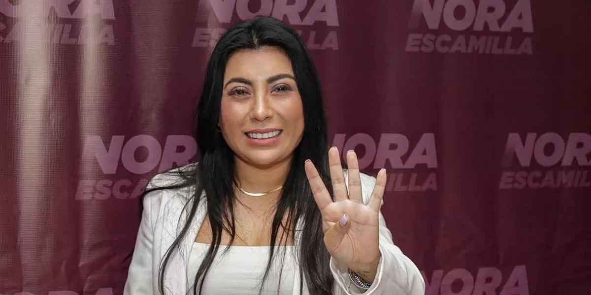 Nora Merino presumió que por la candidatura a edil de Puebla no hay dados cargados